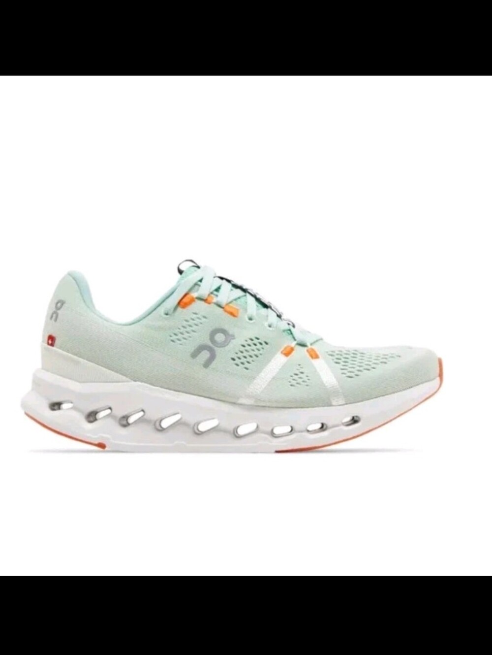 ON Cloud Mens Green Cloudsurfer Comfort Walking Running Shoe In Creek 9